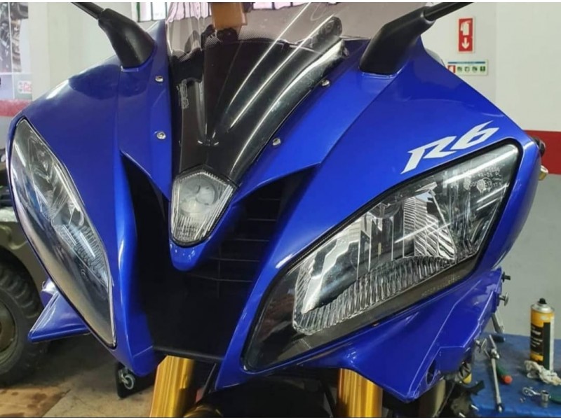 Yamaha YZF R6 (2007) - Versão Azul